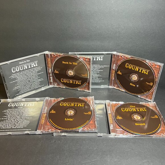 Lot of 4 Back in the Country, Hits, Livin, and Sound 2002 CD Country Compilation - Picture 7 of 7